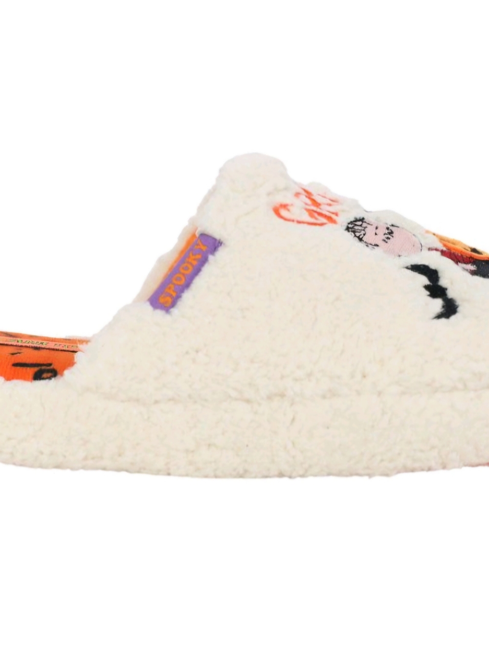 Peanuts Great Pumpkin Womens Cream Slippers - Picture 3 of 8
